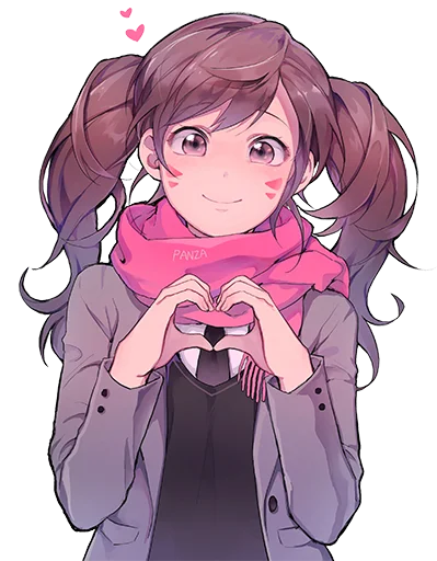 ❤️ Стикер «SekaBashi&;s second attemp» для Telegram