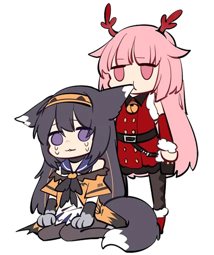 😔 Стикер «SekaBashi&;s second attemp» для Telegram