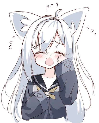 😭 Стикер «SekaBashi&;s second attemp» для Telegram