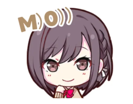 😋 Стикер «Секай головного мозга» для Telegram