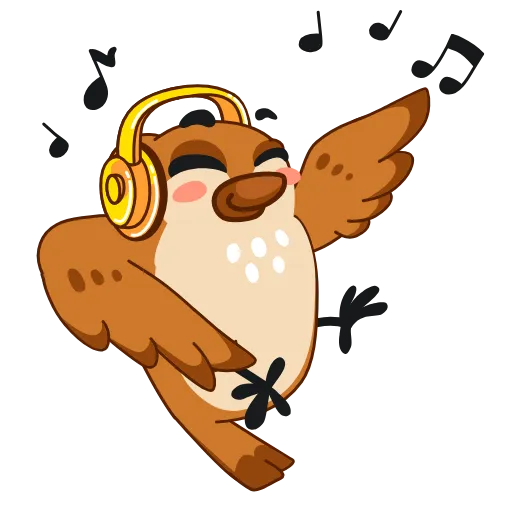 🎶 Стикер «Воробушек Сема» для Telegram
