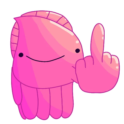 🖕 Стикер «Семиног» для Telegram