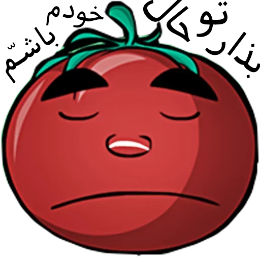 😠 Стикер «Tomato» для Telegram