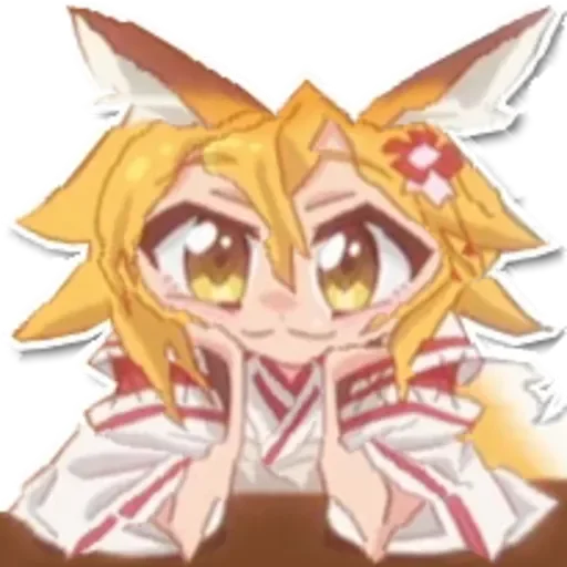🦊 Стикер «SenkoPack» для Telegram