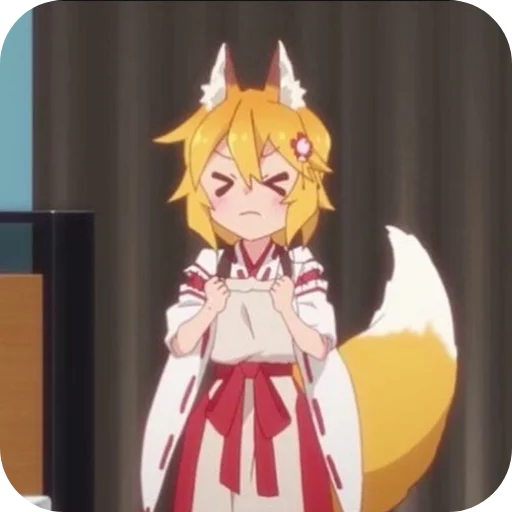 💛 Стикер «Senko» для Telegram