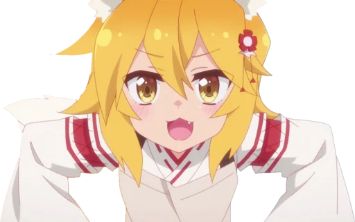 😄 Стикер «Senko-san pack» для Telegram