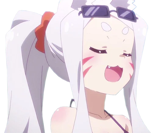 🙈 Стикер «Senko san» для Telegram