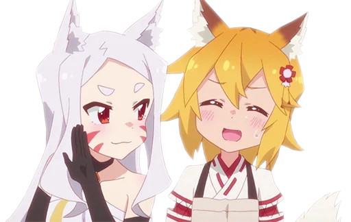 😁 Стикер «Senko san» для Telegram