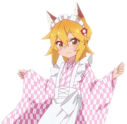💄 Стикер «Senko san» для Telegram