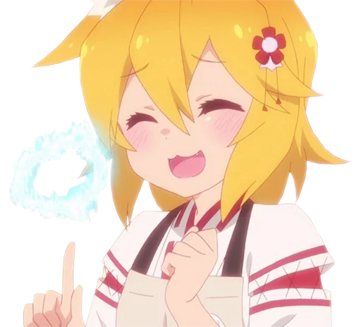 ❤️ Стикер «Senko san» для Telegram