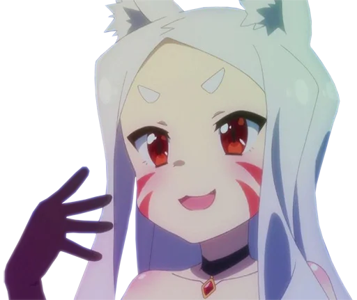 😊 Стикер «Senko san» для Telegram