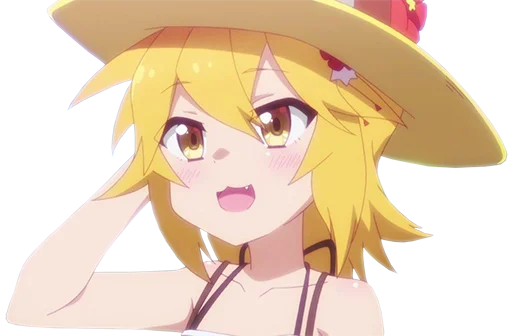 🌤 Стикер «Senko san» для Telegram