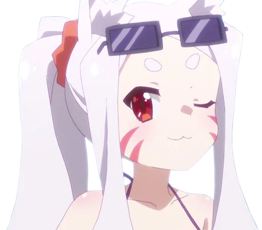 😏 Стикер «Senko san» для Telegram