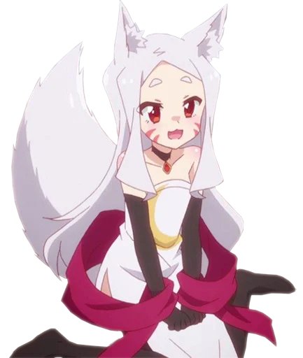 😀 Стикер «Senko san» для Telegram