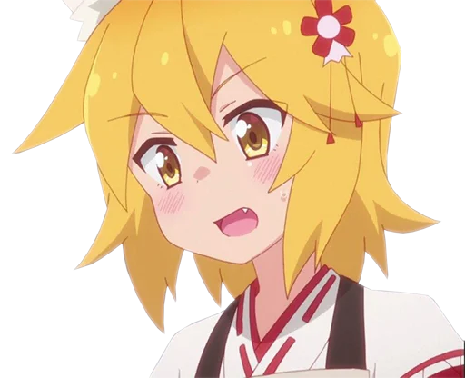 😅 Стикер «Senko san» для Telegram