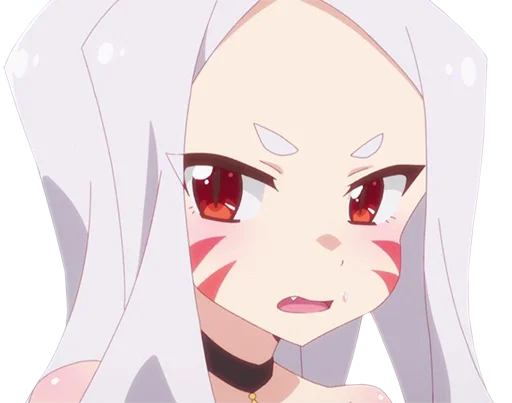 👿 Стикер «Senko san» для Telegram