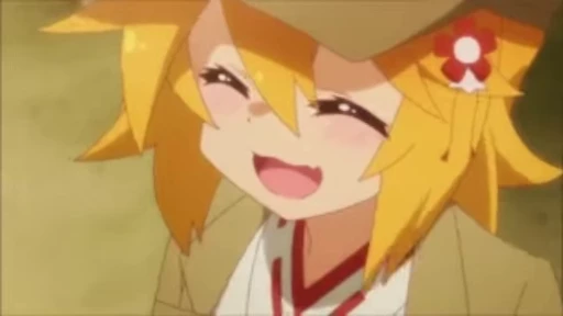 😸 Стикер «The Helpful Fox Senko San» для Telegram