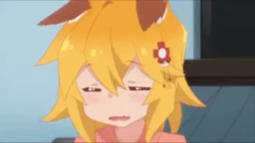 😞 Стикер «The Helpful Fox Senko San» для Telegram