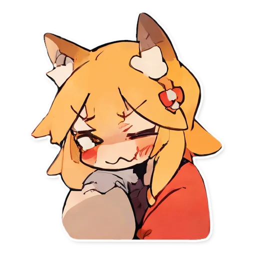 😋 Стикер «Сенко Сан Senko San» для Telegram