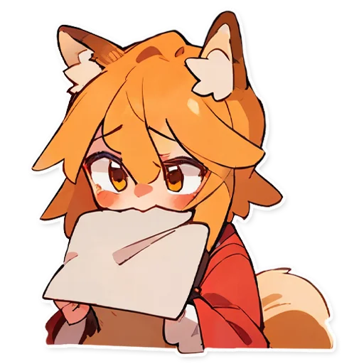 ✉️ Стикер «Сенко Сан Senko San» для Telegram