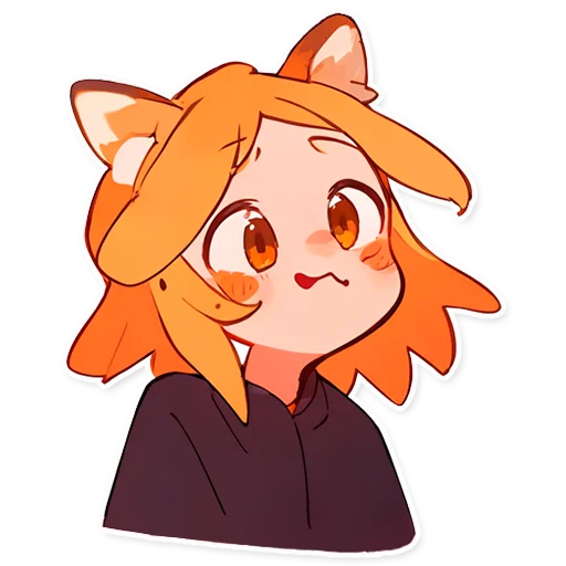 😛 Стикер «Сенко Сан Senko San» для Telegram