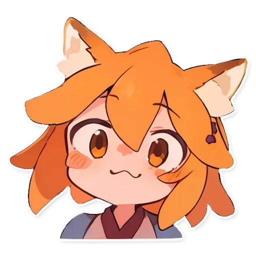 🙂 Стикер «Сенко Сан Senko San» для Telegram
