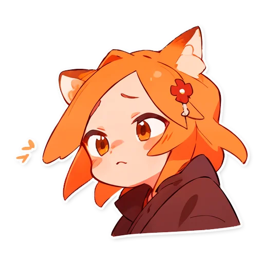 😞 Стикер «Сенко Сан Senko San» для Telegram
