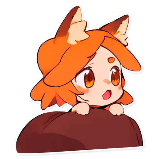 😲 Стикер «Сенко Сан Senko San» для Telegram