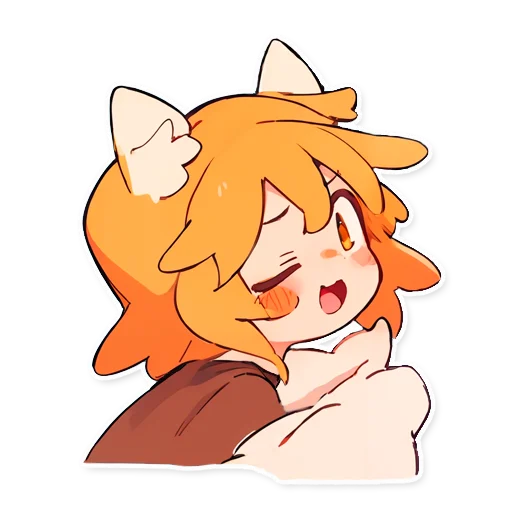 👍 Стикер «Сенко Сан Senko San» для Telegram