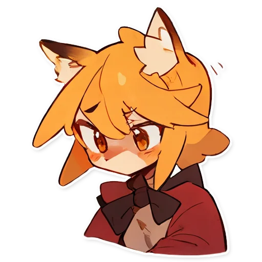 😒 Стикер «Сенко Сан Senko San» для Telegram