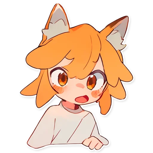 ❔ Стикер «Сенко Сан Senko San» для Telegram