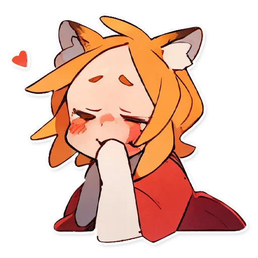 🥰 Стикер «Сенко Сан Senko San» для Telegram
