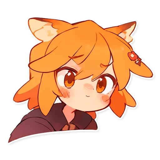 ☺️ Стикер «Сенко Сан Senko San» для Telegram