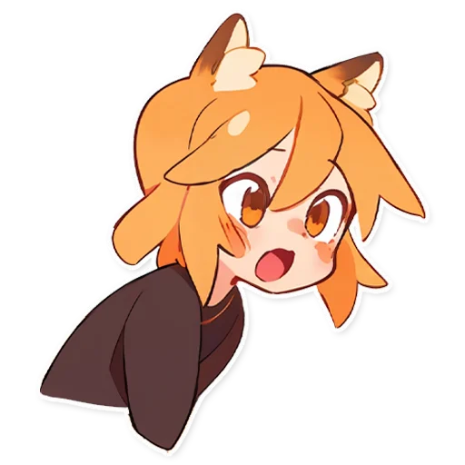 😲 Стикер «Сенко Сан Senko San» для Telegram