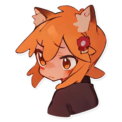 🫥 Стикер «Сенко Сан Senko San» для Telegram