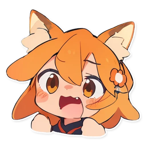 😃 Стикер «Сенко Сан Senko San» для Telegram