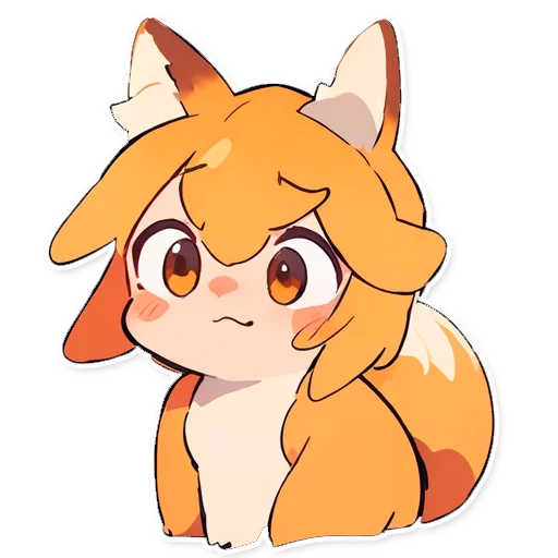 ☺️ Стикер «Сенко Сан Senko San» для Telegram