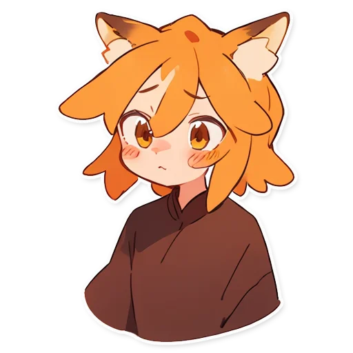 😞 Стикер «Сенко Сан Senko San» для Telegram