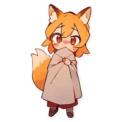 😲 Стикер «Сенко Сан Senko San» для Telegram