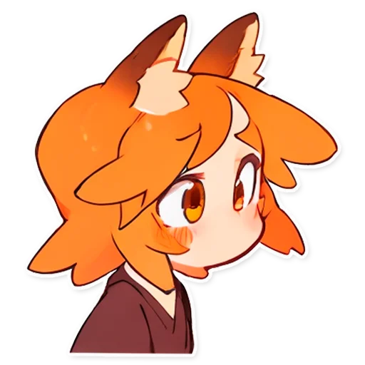 😶 Стикер «Сенко Сан Senko San» для Telegram