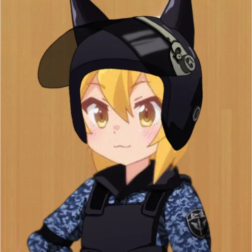 🪖 Стикер «The Helpful Fox Senko san» для Telegram