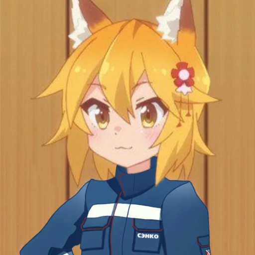 Стикерпак The Helpful Fox Senko san для Telegram