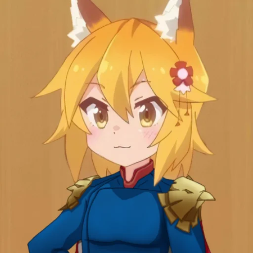 🦅 Стикер «The Helpful Fox Senko san» для Telegram