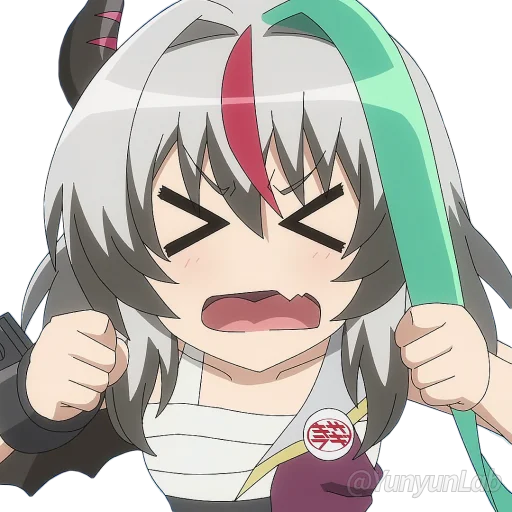 😆 Стикер «Sentouin, Hakenshimasu!» для Telegram