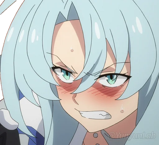 😡 Стикер «Sentouin, Hakenshimasu!» для Telegram