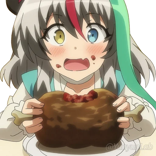 🍖 Стикер «Sentouin, Hakenshimasu!» для Telegram