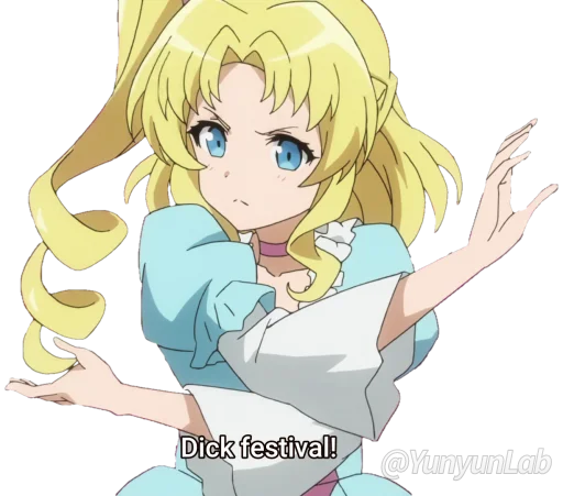 🙅‍♀ Стикер «Sentouin, Hakenshimasu!» для Telegram