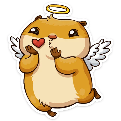 😘 Стикер «Влюбленный Сеня» для Telegram