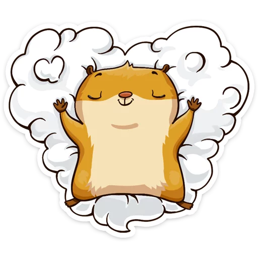 😏 Стикер «Влюбленный Сеня» для Telegram