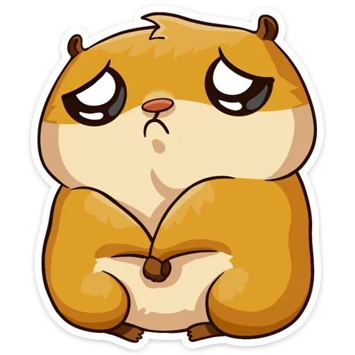☹ Стикер «Влюбленный Сеня» для Telegram